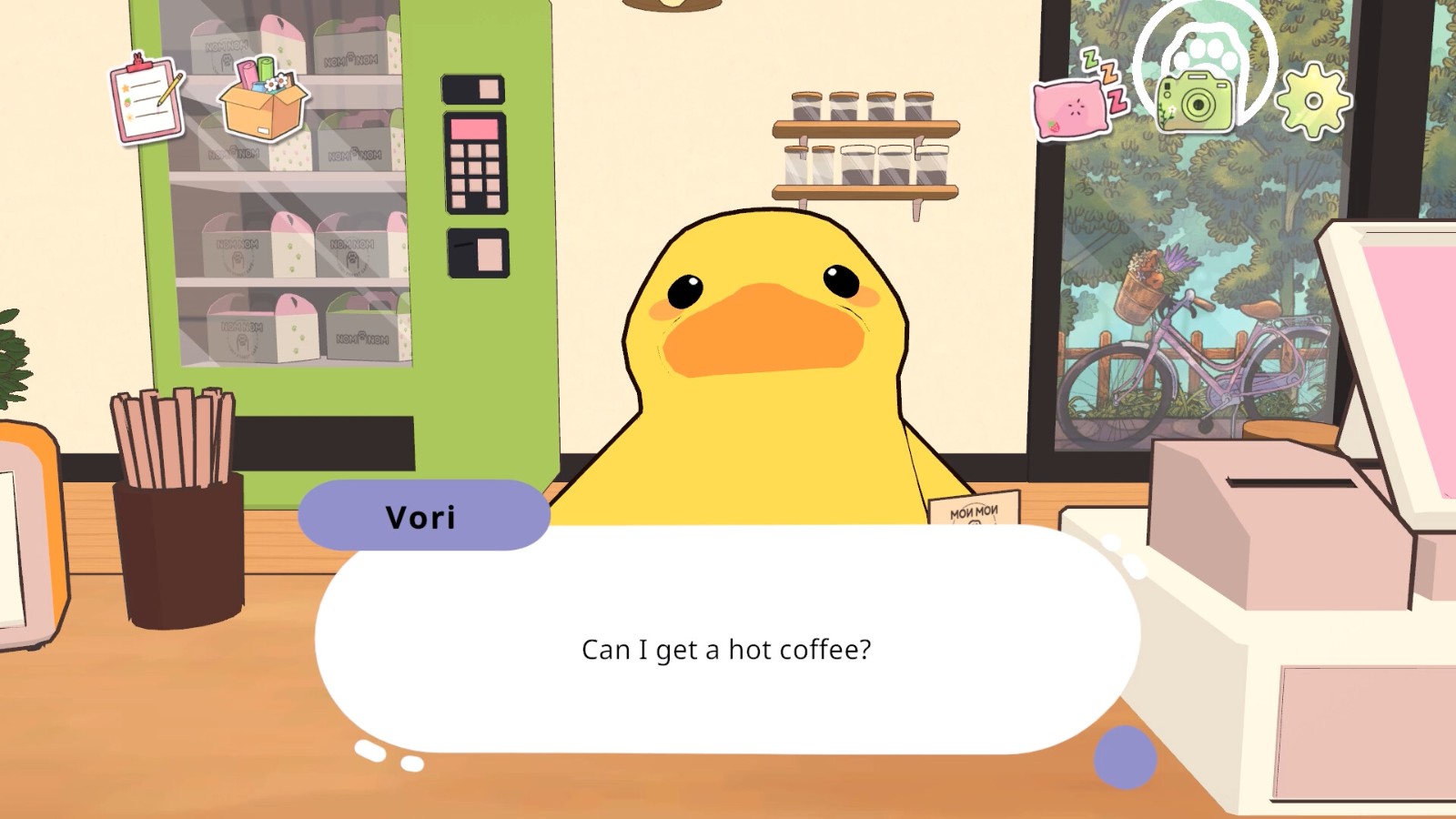 温馨咖啡屋《Nom Nom: Cozy Forest Café》上架steam 